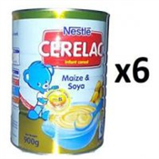 Cerelac Maize & Soya 6x1kg