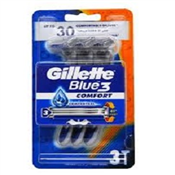 GILLETTE BLUE 3 POUCH 3PCS