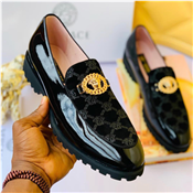 Versace Men's  Mirror Face Shoe