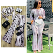 High Quality Ladies Latest Trouser/top 