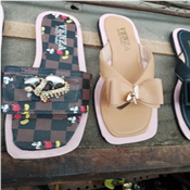 Ladies Latest Flat Slippers