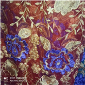 NET FLOWER LACE FABRIC