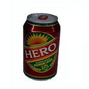 Hero Lager Beer Can 330cl