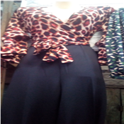 Women V-neck Dress with Long Sleeve