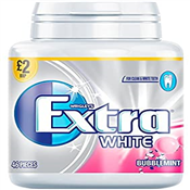 64G WRIGLEYS EXTRA WHITE BUBBLEMINT