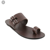 Designer men's fashion Pam slippers.