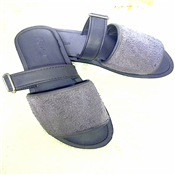 Designer men's fashion Pam slippers.