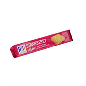 strawberry flavour cream sandwich biscuits