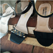 Ladies Fashion Mid Heel Sandals