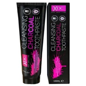 XOC CLEANSING CHARCOAL TOOTHPASTE WITH BRUSH