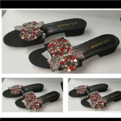Ladies Quality Heel Slippers 