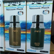 N0BLE STAINLESS STEEL HOT/COLD VACUUM FLASK