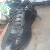 Black cover shoe