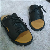 DESIGNERS LACE SLIDE SLIPPER