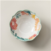 MELAMINE 78413 FLOWERED BOWL