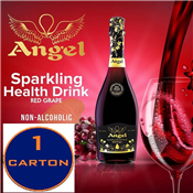 CARTON of ANGEL non-alchoholic champagne