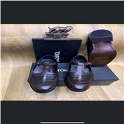 Tomford Designer Leather Corporate Sandals