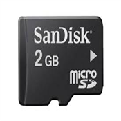 SANDISK MEMORY CARD 2gb