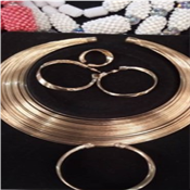 G S Steal Gold Necklace With Bracelet