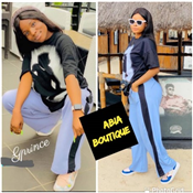 Unique Classy Polo Top And Trouser Set