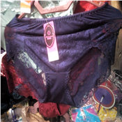 Women Cotton and Lace Panties - Dozen