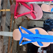 Ladies Palm Slippers