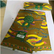 Quality Ankara 6 Yards Multicolour.