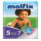 Molfix baby diapers junior 
