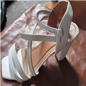 Ladies Fashion Mid Heel Slippers