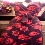 Ladies V-Neck Sleeveless Dress