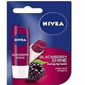 5.5ML NIVEA BALCKBERRY SHINE  LIP BALM 