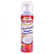 250G PRESIDENT SPRAY CREAM
