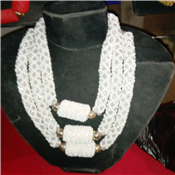 3 LAYER WHITE BEAD