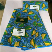 Quality Ankara 6 Yards Multicolour.