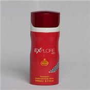 200ML EXPLORE RED BODY SPRAY
