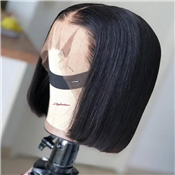 10" FRONTAL HUMAN HAIR WIG