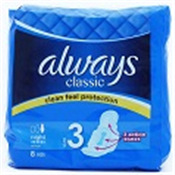 ALWAYS PAD CLASSIC 8PCS
