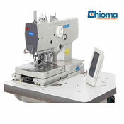 ZOYER Computer Eyelet Button Holing Industrial Sewing Machine