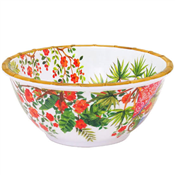 MELANIN FLOWERED BOWL