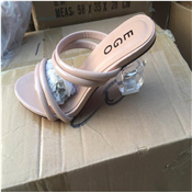 LADIES HEEL SLIPPERS