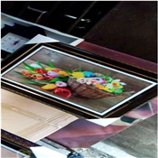 FLOWER BASKET ART WORK