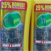 621ML VEETGOLD ULTRA HEALING HONEY&ALMOND