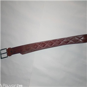 MEN'S BLACK LEATHER BELT