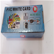 BLANK PVC WHITE CARD (Pack of 100 pieces)