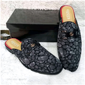 Gucci Men's Half Cut Slip-On