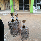 Basket dropping lighting for interiors