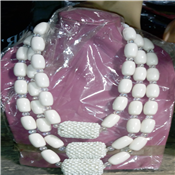 3 LAYERS WHITE BEAD 