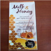 Milk and Honey lotion Anti aging skin care Black spot remover Skin regeneration Hydration Anti Oxidant Active Cell regeneration Hydration 