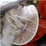 Beautiful White Fascinator