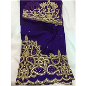 Indian George with blouse Colour: purple ₦32000 